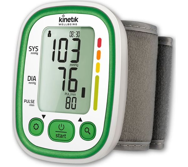 Kinetik Kinwbp3 Wrist Blood Pressure Monitor Green