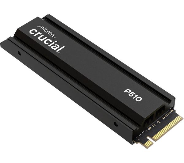 Crucial P510 M2 Internal Ssd With Heatsink 1 Tb