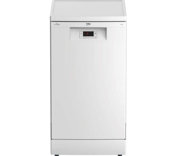 Beko Bdfs16030w Slimline Dishwasher White