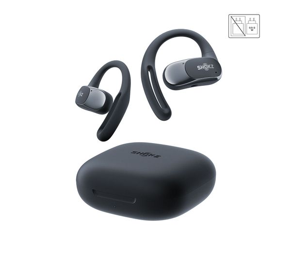 SHOKZ OpenFit Air Wireless Bluetooth Earbuds - Black