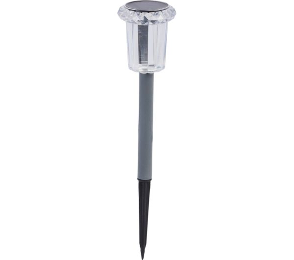 SMART GARDEN Raylite Solar Stake Light - Clear, Pack of 4