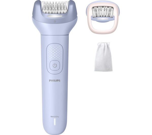 An image of PHILIPS BRE708/00 Series 8000 Wet & Dry Epilator - Light Blue