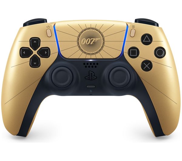 An image of PLAYSTATION PlayStation PS5 007 First Light DualSense Wireless Controller - Gold & Black
