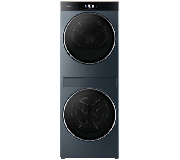 An image of HAIER Couture Laundry Centre CLC108-GNU1-UK WiFi-enabled 10 kg Stacked Washer Dryer - Graphite