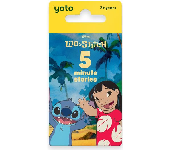 An image of YOTO Lilo & Stitch 5 Minute Stories Audio Player Card