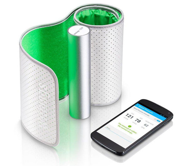 WPM02 WITHINGS Wireless Blood Pressure Monitor Green & White