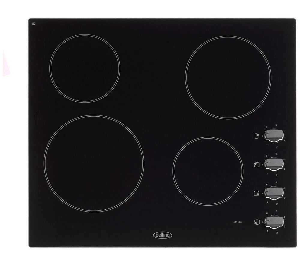 BELLING CH60RX Electric Ceramic Hob – Black, Black