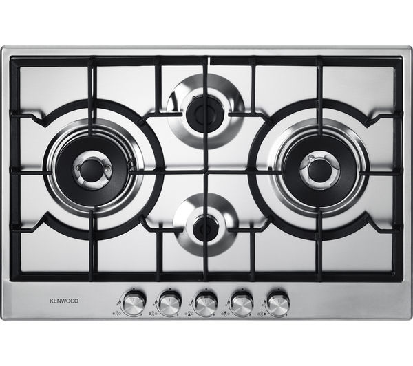 KENWOOD KHG704SS Gas Hob - Stainless Steel, Stainless Steel