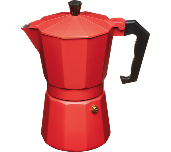 LE'XPRESS Italian Style Espresso Coffee Maker - Red, Red