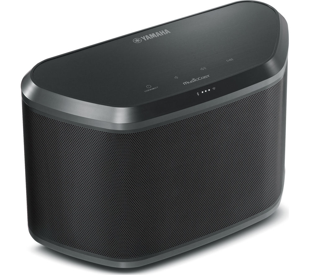 YAMAHA WX030 Wireless Smart Sound Multi-Room Speaker – Black, Black