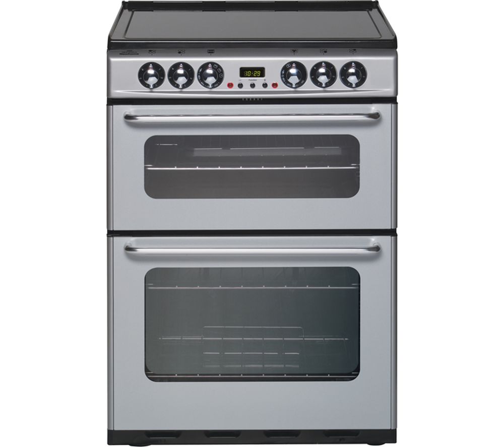 NEW WORLD EC600DOm Electric Cooker – Silver, Silver