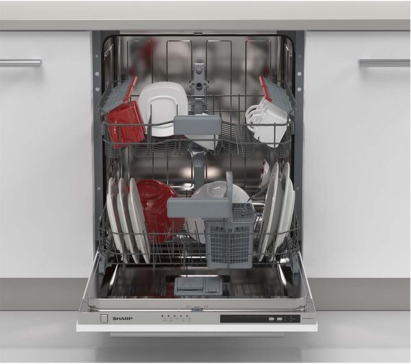 sharp slimline dishwasher