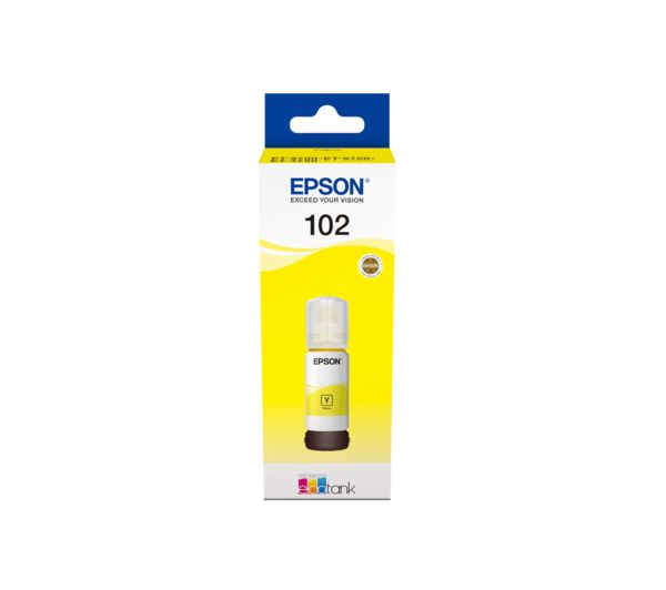 Image of EPSON 102 Ecotank Yellow Ink Bottle
