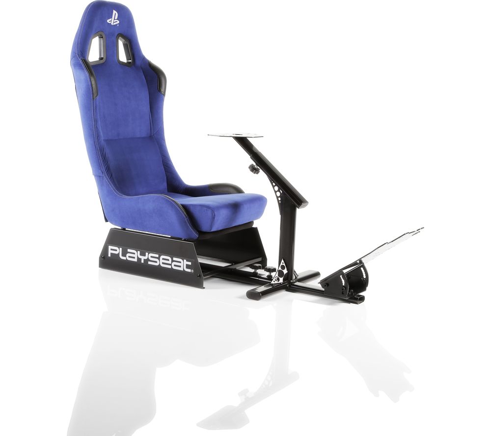 evolution playstation gaming chair  blue