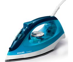 PHILIPS Comfort GC1436/29 Steam Iron - Blue & White