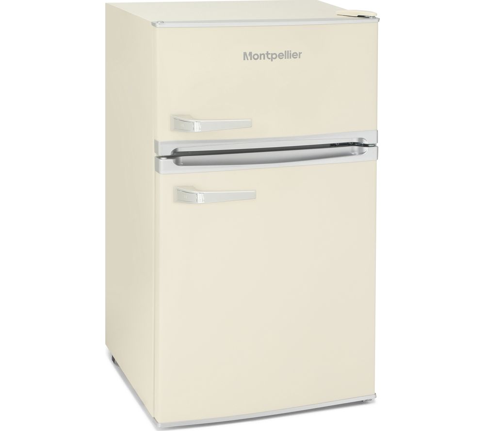 Buy MONTPELLIER MAB2031C Undercounter Fridge Freezer - Cream | Free ...