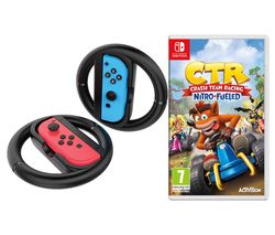 Crash Team Racing - Nitro-Fuelled & Joy-Con Racing Wheels Bundle