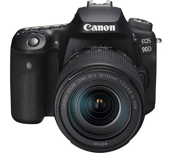 Image of CANON EOS 90D DSLR Camera with EF-S 18-135 mm f/3.5-5.6 IS USM Lens