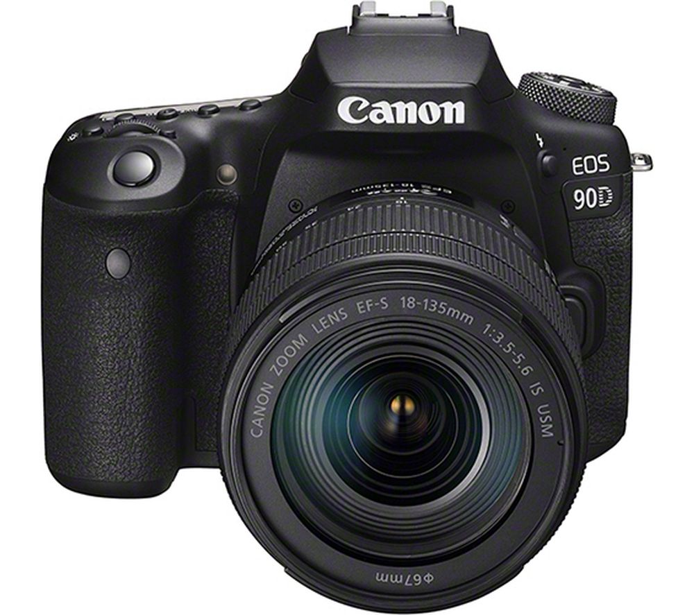 EOS 90D DSLR Camera with EF-S 18-135 mm f/3.5-5.6 IS USM Lens