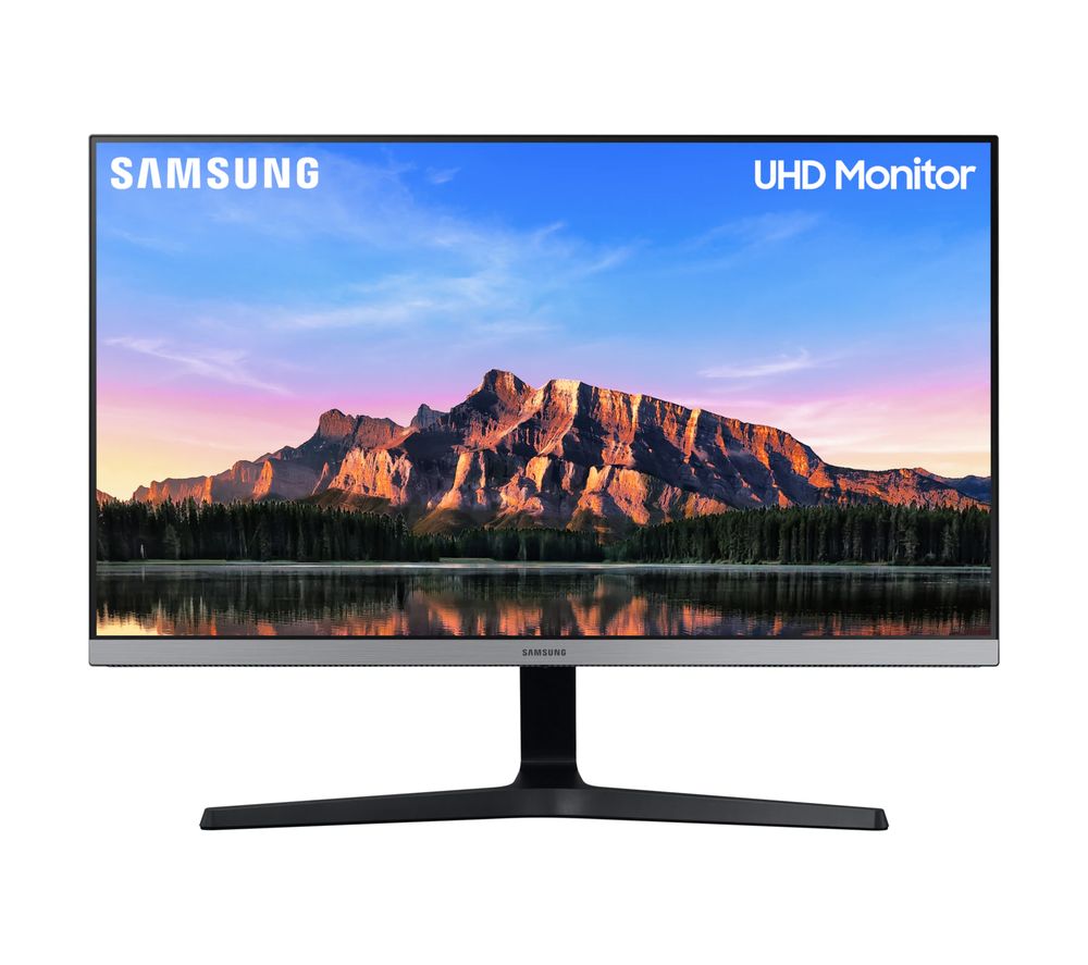 SAMSUNG LU28R550UQUXEN 4K Ultra HD 28” LED Monitor - Dark Grey