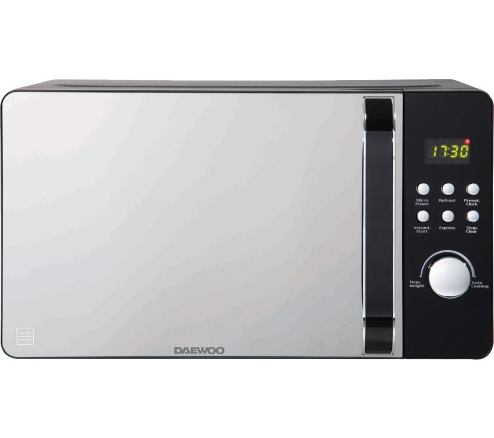 DAEWOO Glace Noir SDA2033 Solo Microwave review