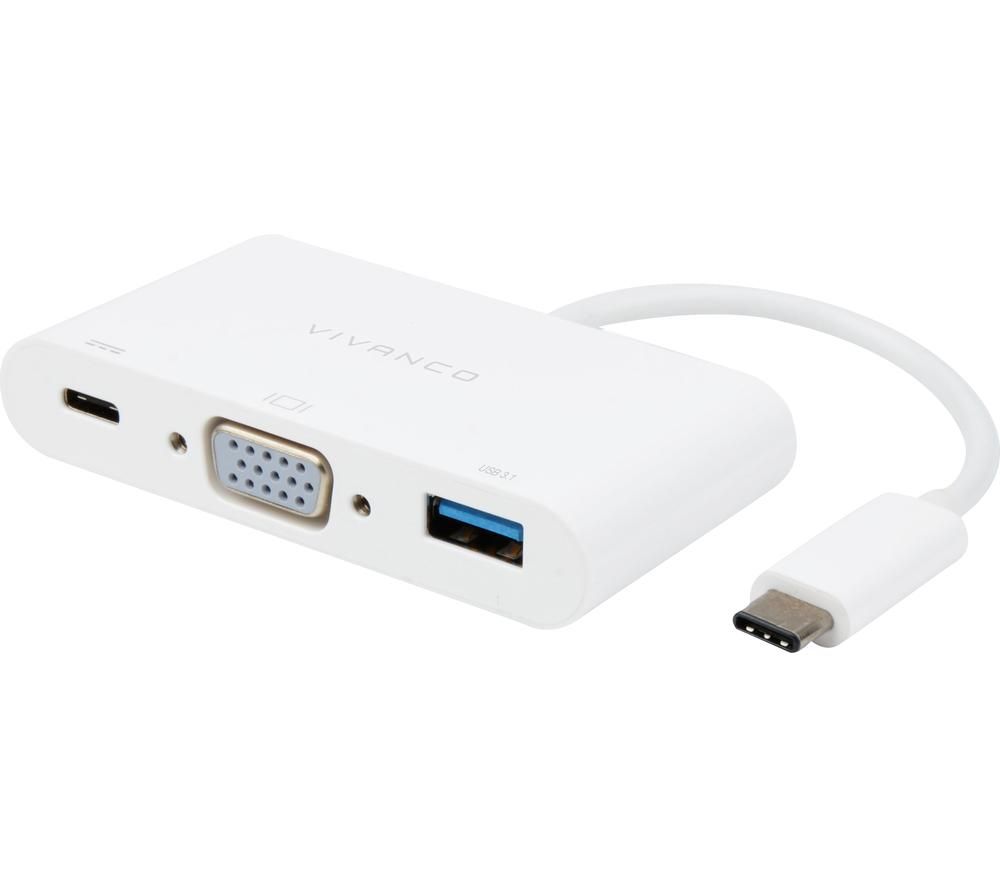 45386 3-port USB Type-C Connection Hub
