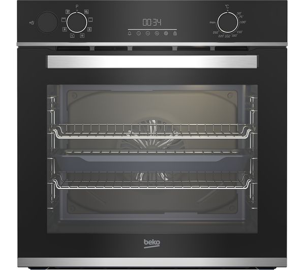 Image of BEKO Pro AeroPerfect BBIS25300XC Electric Steam Oven - Stainless Steel