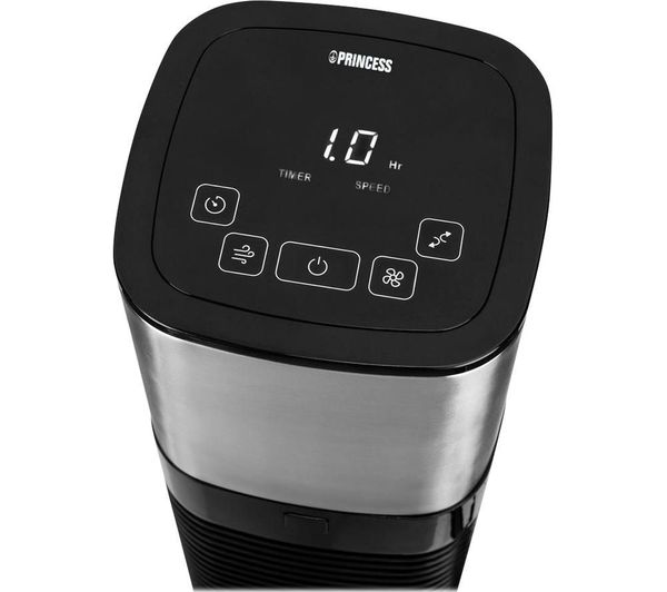 350000 PRINCESS 350000 Smart Tower Fan Black Currys Business