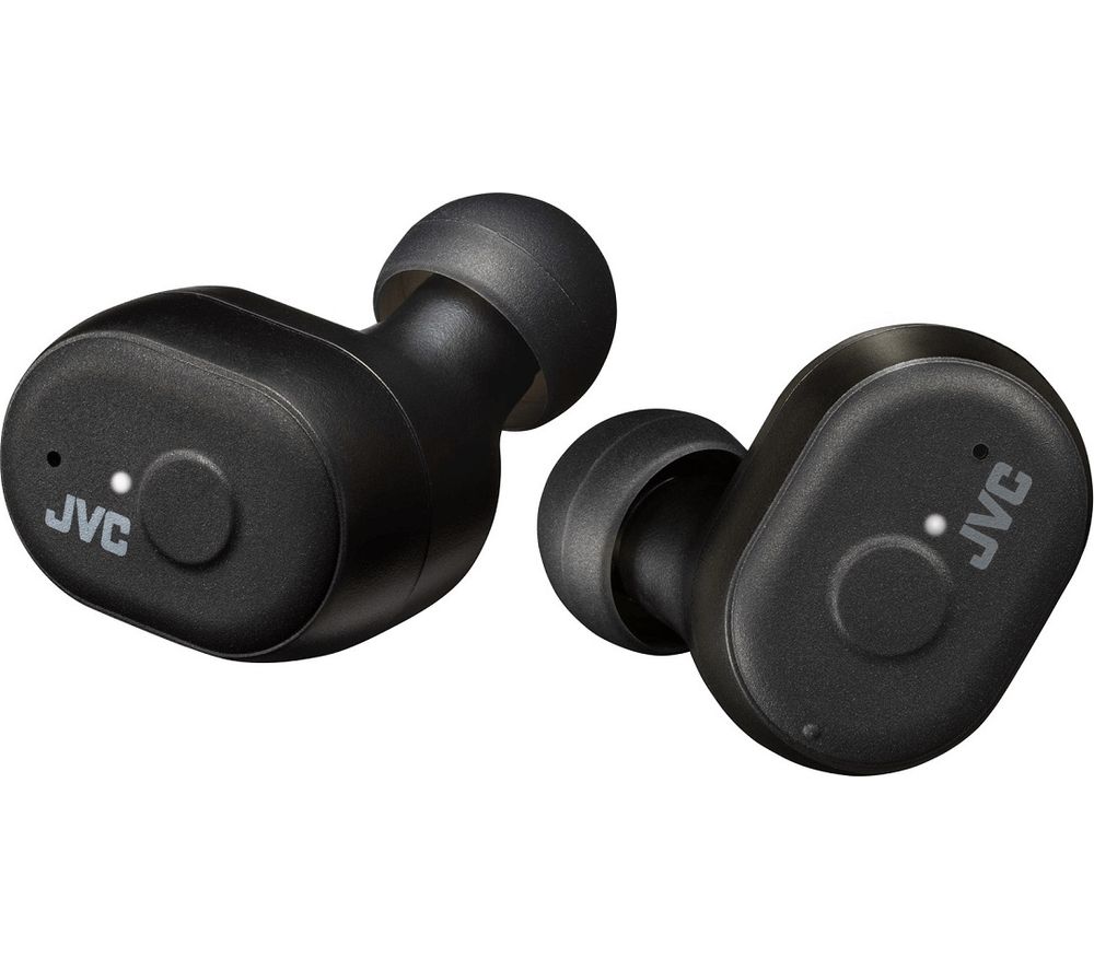 JVC Marshmallow HA-A11T-B-U Wireless Bluetooth Earbuds - Black