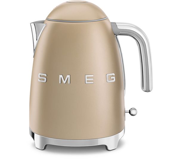 KLF03CHMUK SMEG KLF03CHMUK Jug Kettle Matt Champagne Currys Business