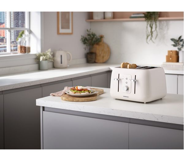 0W23010016 KENWOOD Dawn TFP09.000CR 4Slice Toaster Oatmeal Cream
