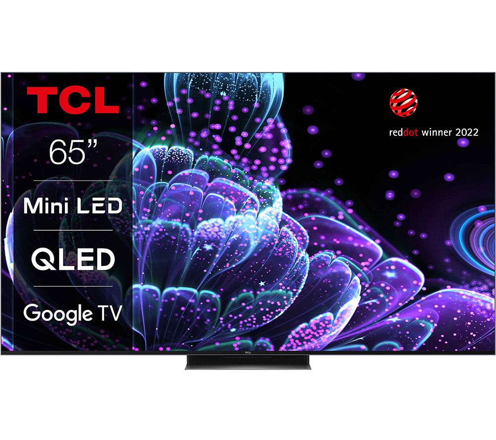 65C835K 65" Smart 4K Ultra HD HDR Mini LED QLED TV with Google TV & Assistant