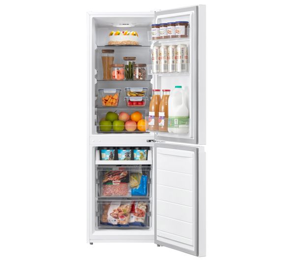 LOGIK LFC50W23 60 40 Fridge Freezer White Currys Business   L 10248761 003 