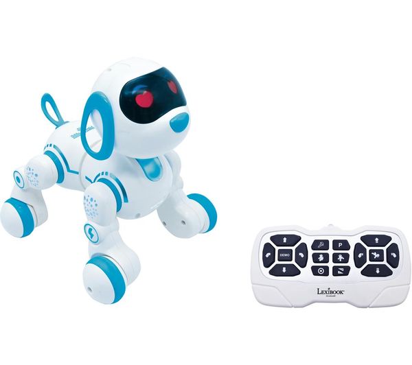 Lexibook Power Puppy Robot Dog White Blue