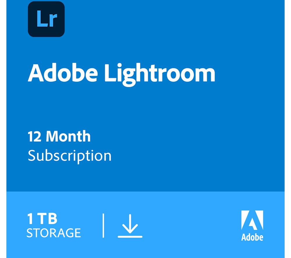 Lightroom - 1 year for 1 user (download)