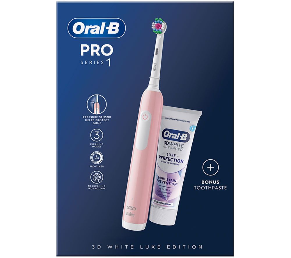Pro 1 Cross Action Electric Toothbrush with Toothpaste