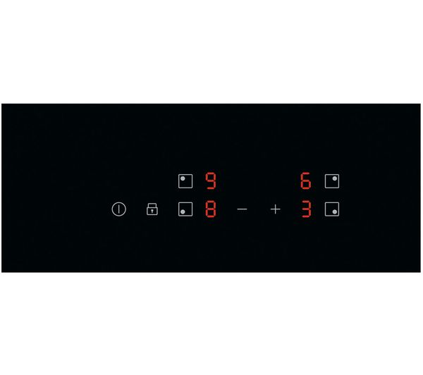 ZANUSSI ZIBN646K 59 cm Electric Induction Hob - Black - ZIBN646K ...
