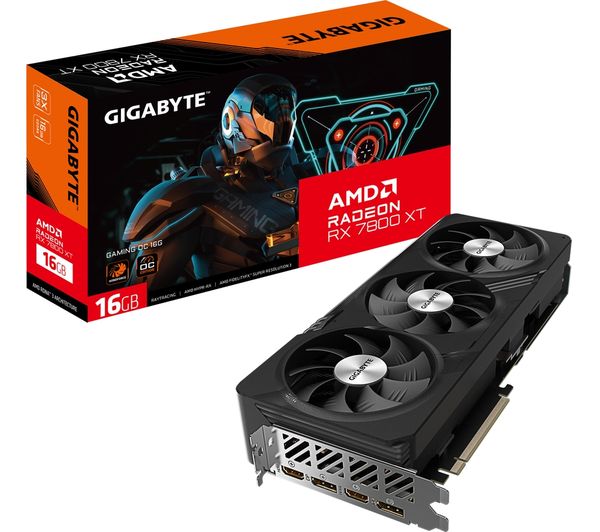 GIGABYTE Radeon RX 7800 XT 16 GB GAMING OC Graphic Card - 124050