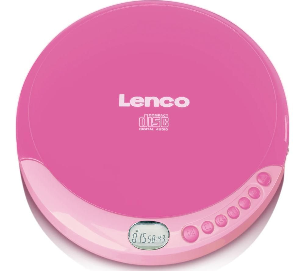 CD-011 Personal CD Player - Pink