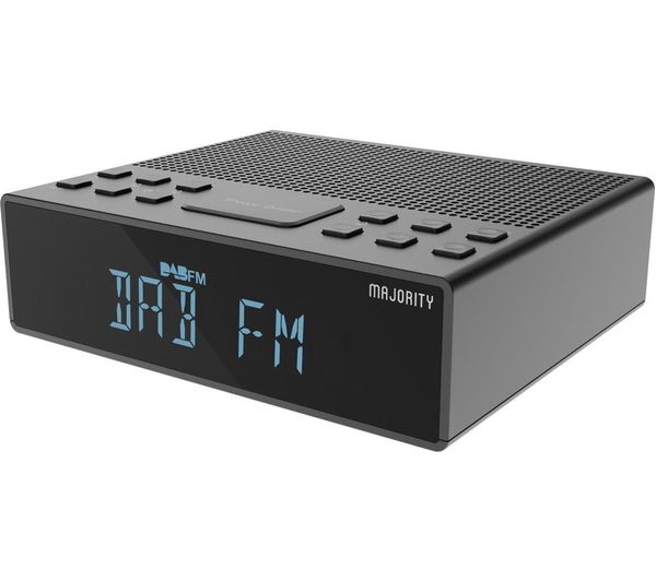 Majority Knapwell Dab Fm Bluetooth Radio Black