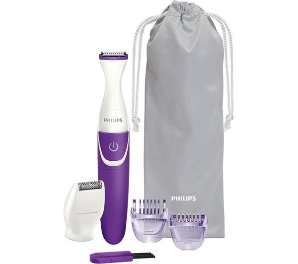 Philips 2000 Series Brt383 15 Bikini Trimmer White Purple