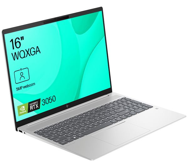Pavilion Plus 16-ab0501na 16" Refurbished Laptop - Intel® Core™ i5, 512 GB SSD, Silver (Very Good Condition)