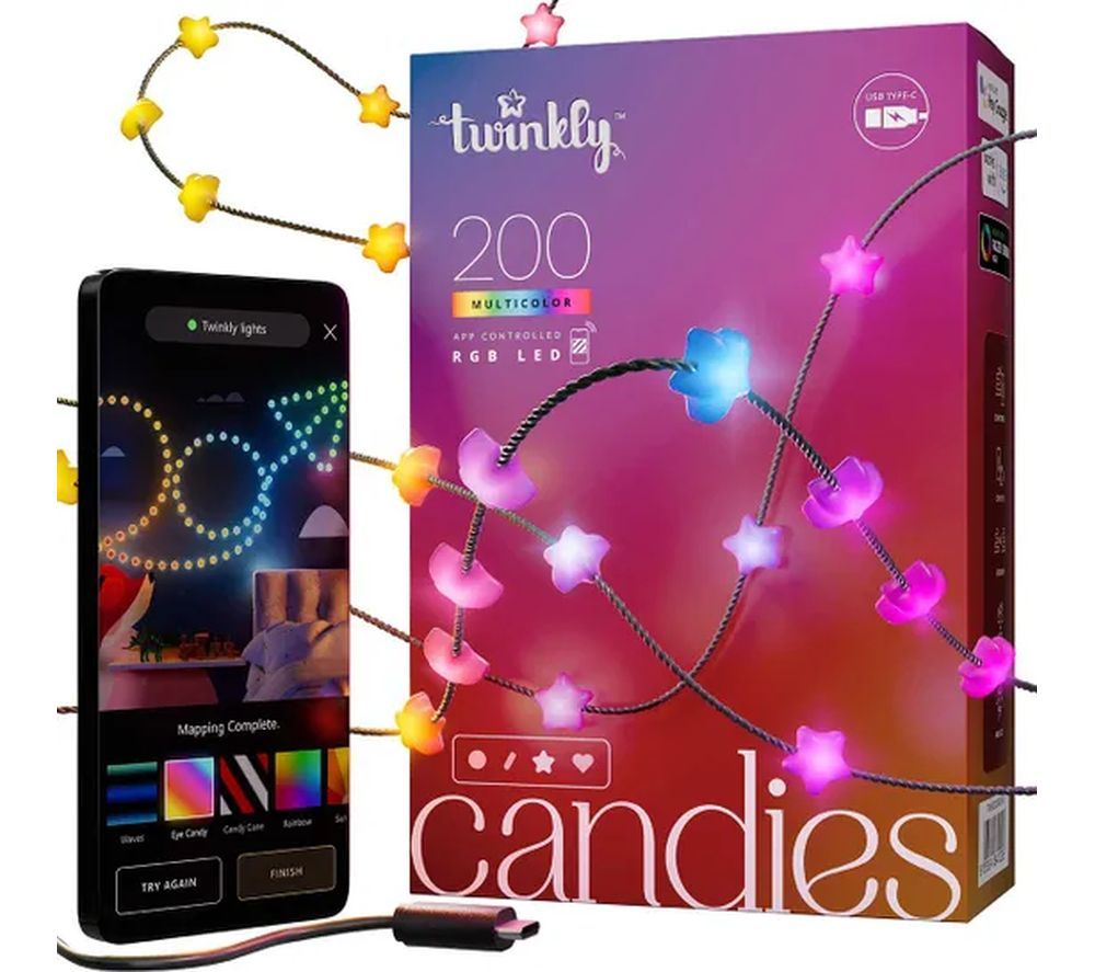 Candies Stars Smart LED Light String - 200 LEDs