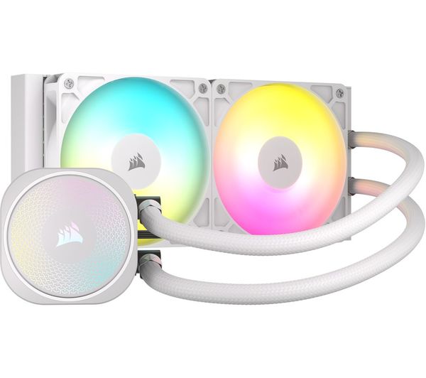 Corsair Nautilus 240 Rs Argb Liquid 240 Mm Cpu Cooler Rgb Led White