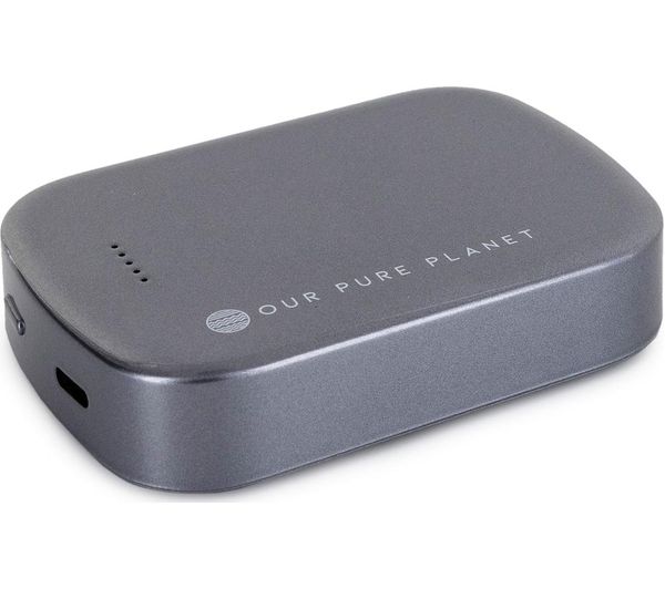 Our Pure Planet 10000 Mah Portable Magnetic Power Bank Grey