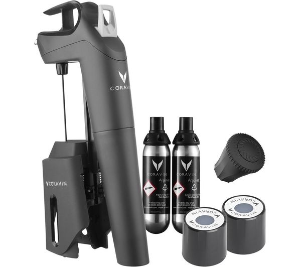 CORAVIN Timeless Three+ Wine Preservation System - Black