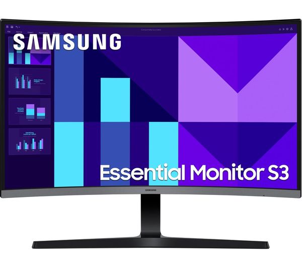 Samsung Ls27d396gauxxu Full Hd 27 Curved Va Lcd Monitor Black