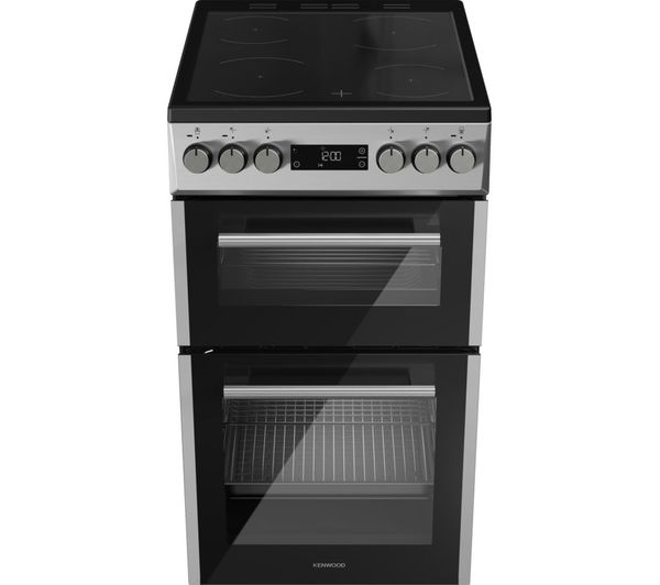 Kenwood Ktc50s25 50 Cm Electric Ceramic Cooker Silver Kenwood Ktc50s25 50 Cm Electric Ceramic Cooker Silver
