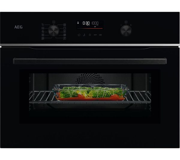 Aeg Combiquick Tk6nk501b Built In Combination Microwave Black