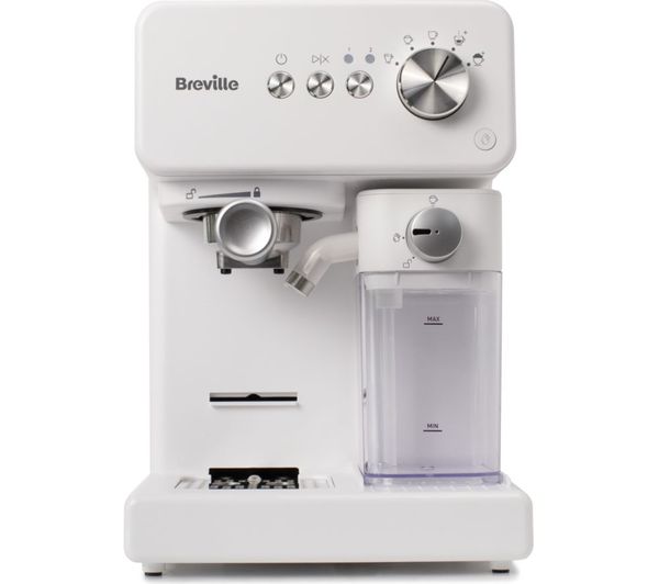 Breville Prima Latte Vcf190 Coffee Machine White
